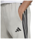 Adidas Ανδρικό παντελόνι φόρμας Essentials 3-Stripes Open-Hem Fleece Pants